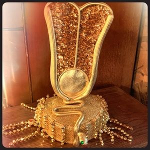 Handmade Vintage 👑 Cleopatra Crown 🐍 Halloween